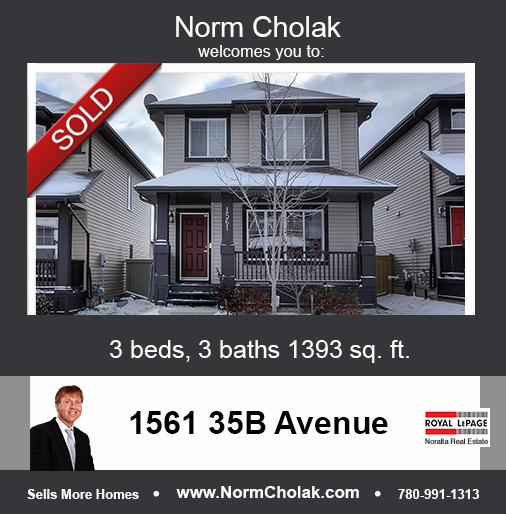 1561 35B Avenue Edmonton Sold